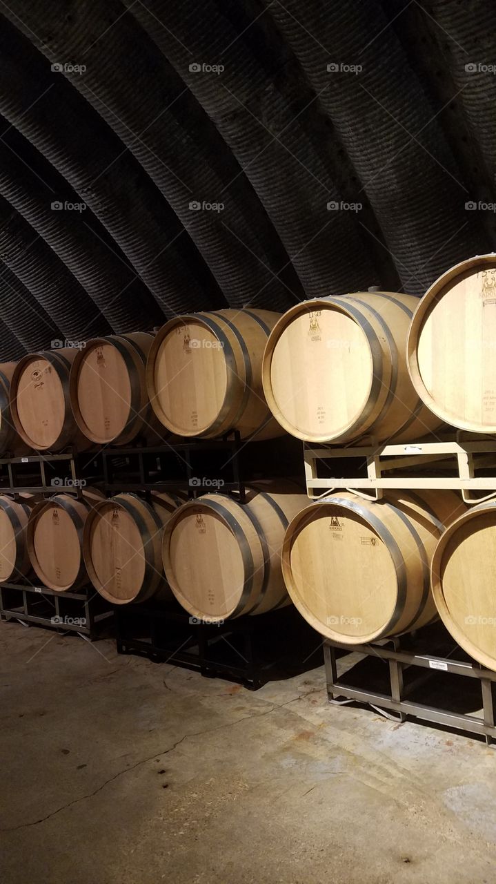 Barrels o' wine