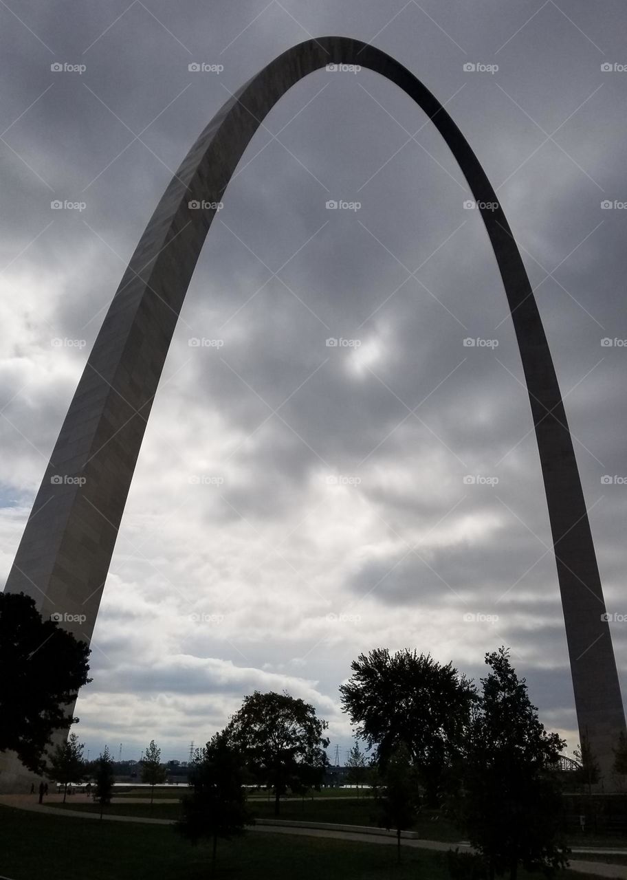 St Louis Arch from the ground up