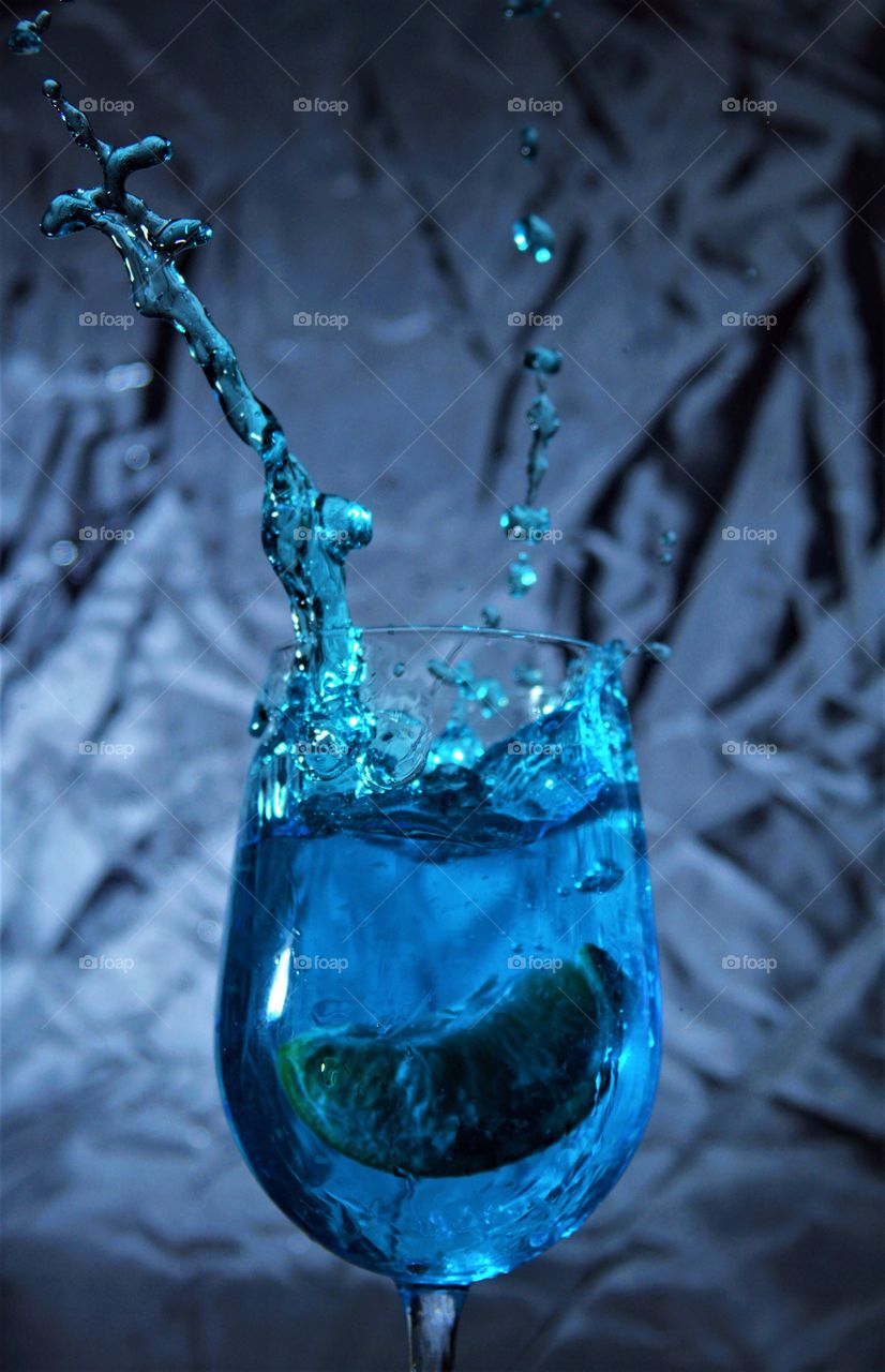 Blue Splash
