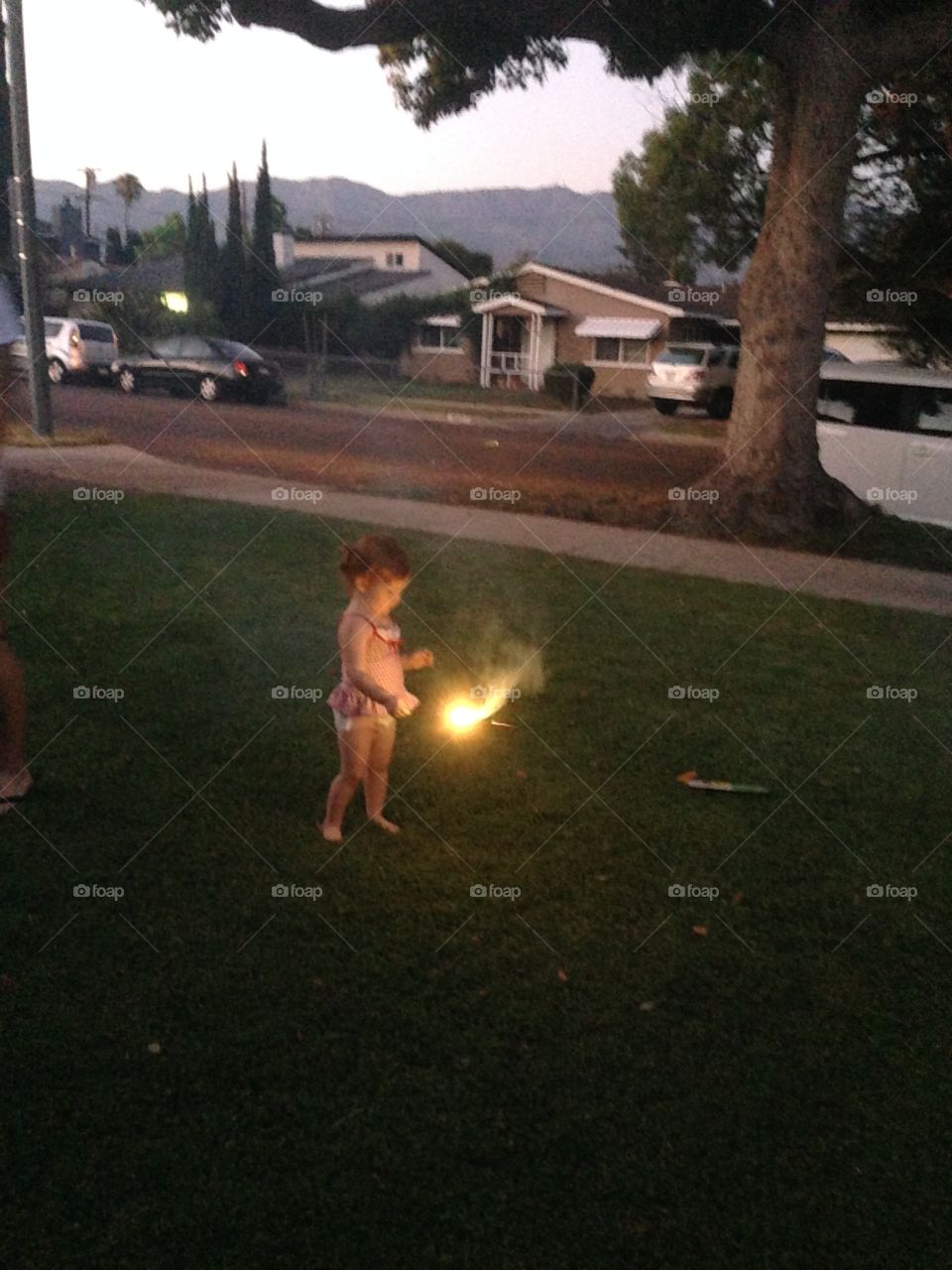 The 4th. Sparklers 
