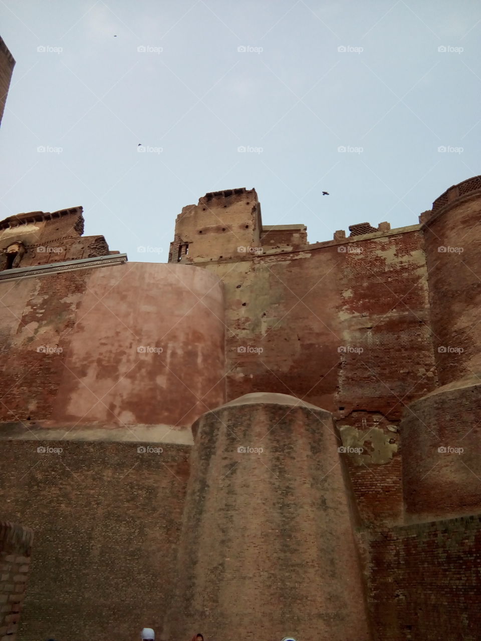 an ancient fort of Bathinda city- a monument protected by Govt Of India- inner part