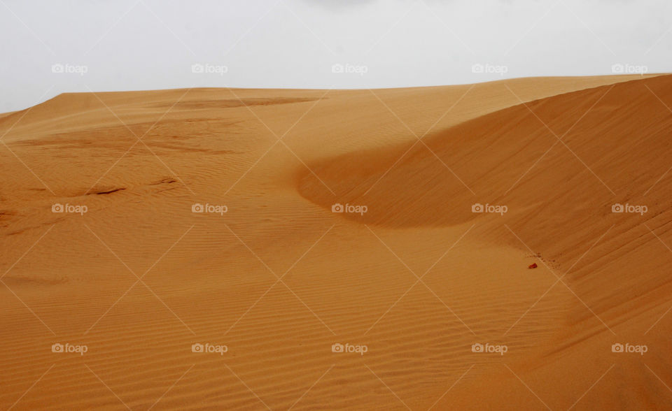 yellow sand in desert