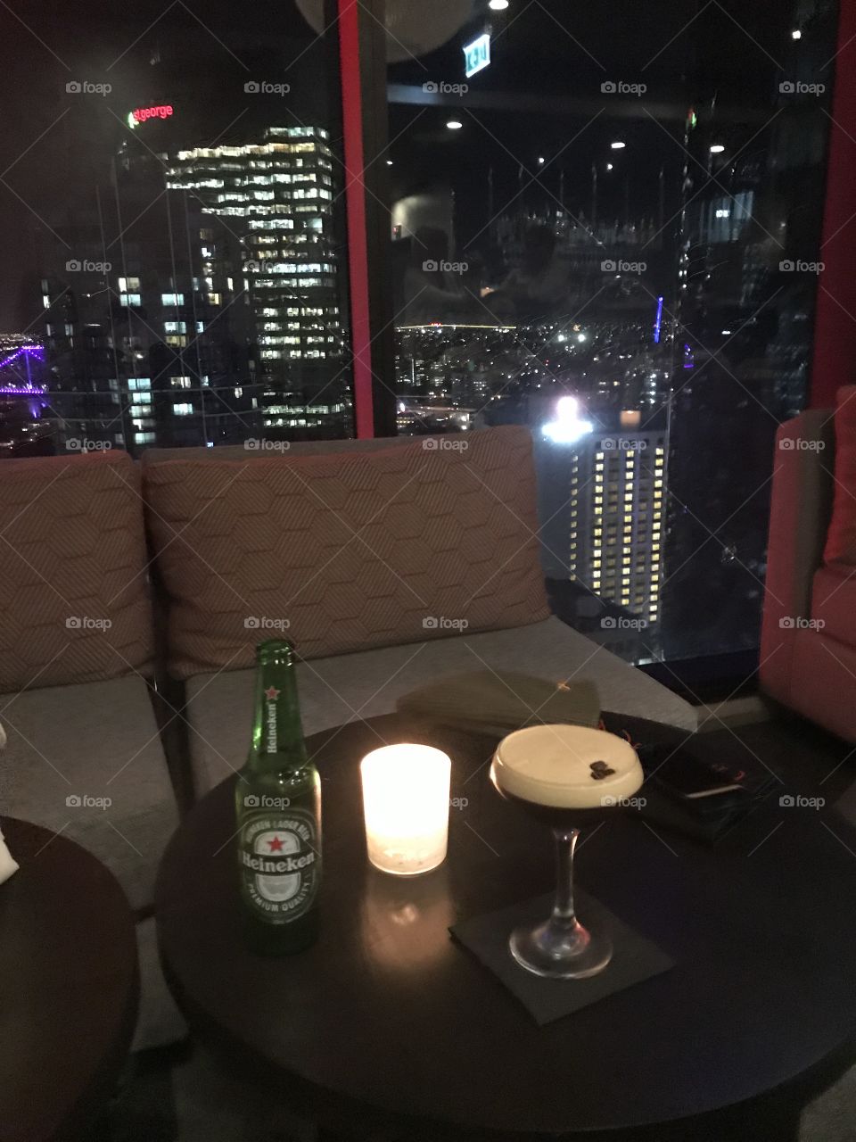 Drinks with a view