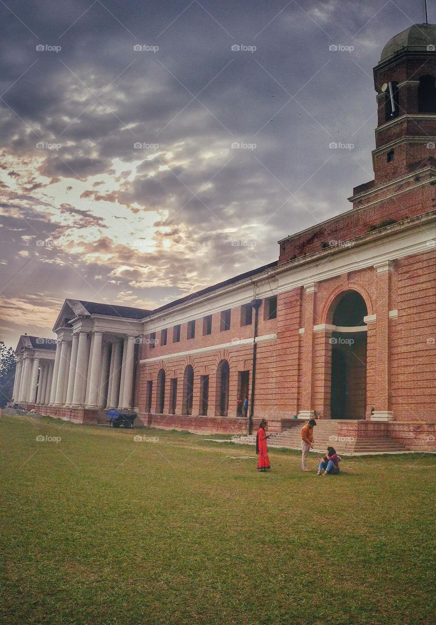 Beautiful building and weather