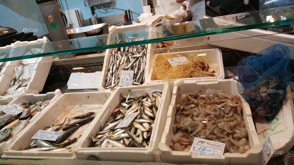 Stock, Market, Shop, Seafood, Industry