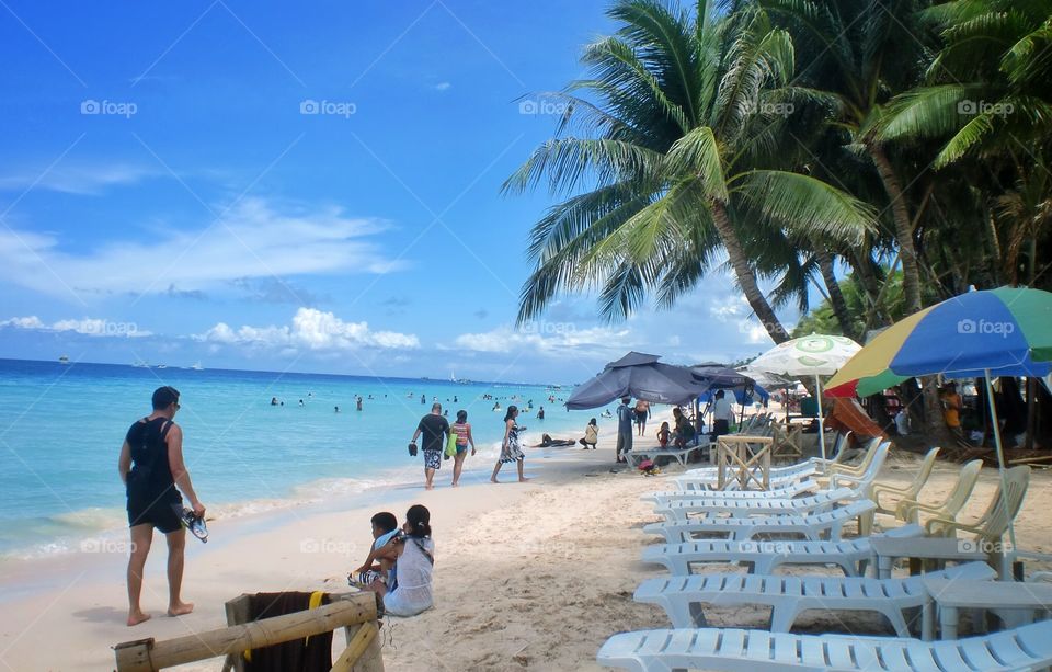 Front Beach Boracay Island