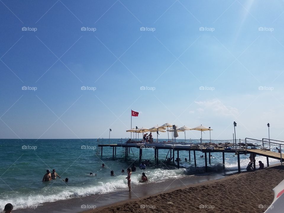 beach in Antalya turkey