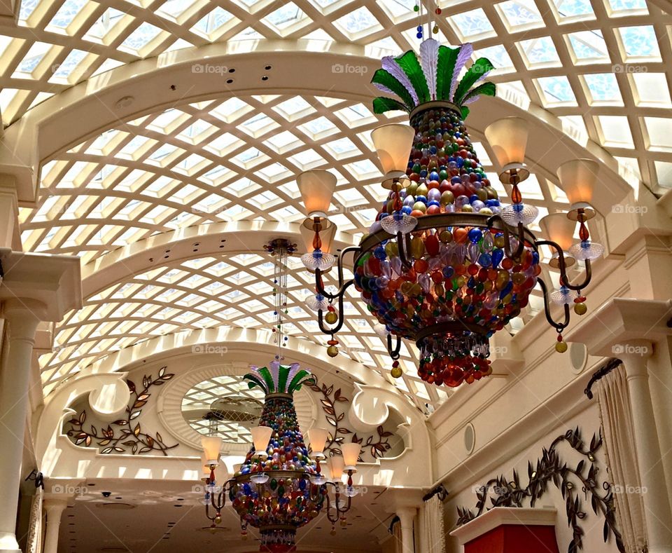 Colorful Chandeliers 