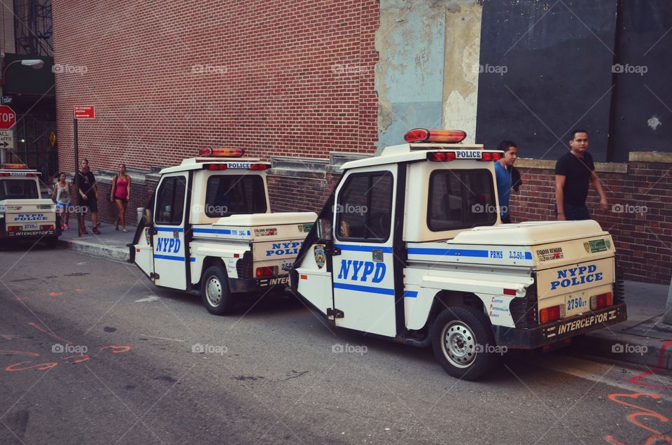 NYPD carts