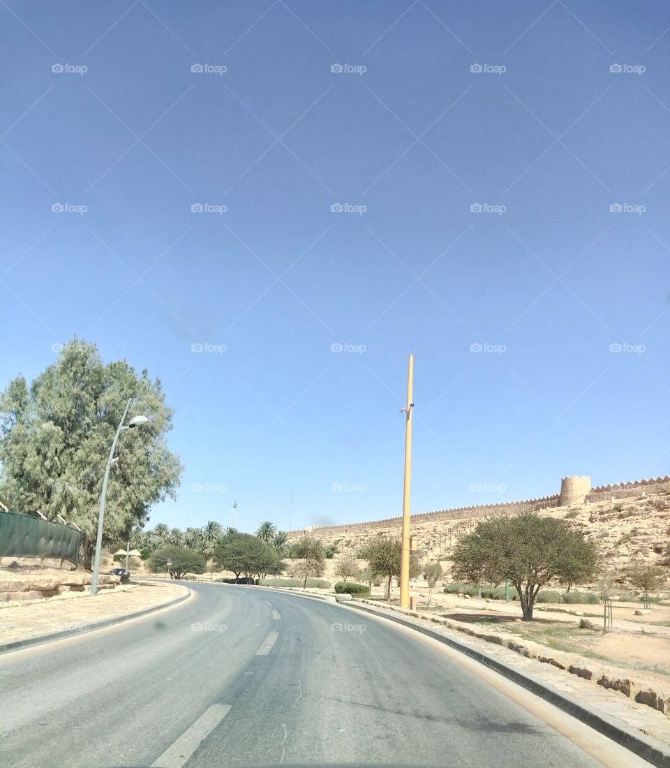 Saudi Arabia Road veiw