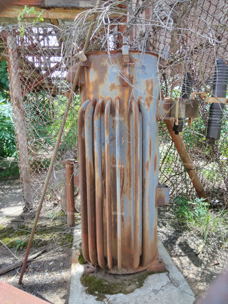 rusty cylinder