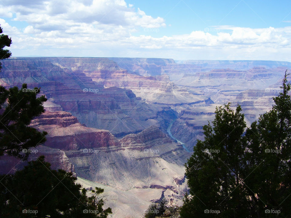 Scenic view of grand canyon