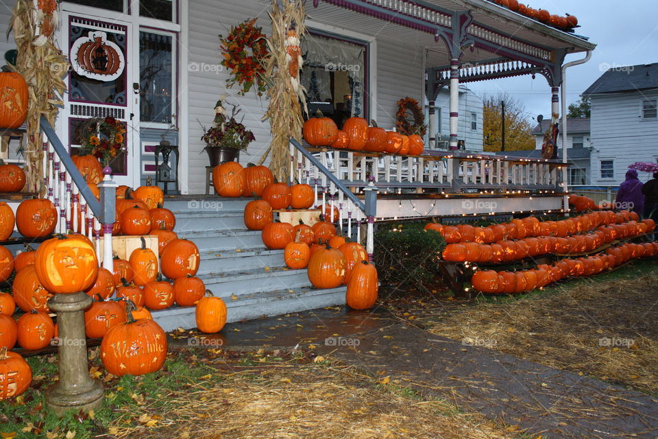 Pumpkin house 