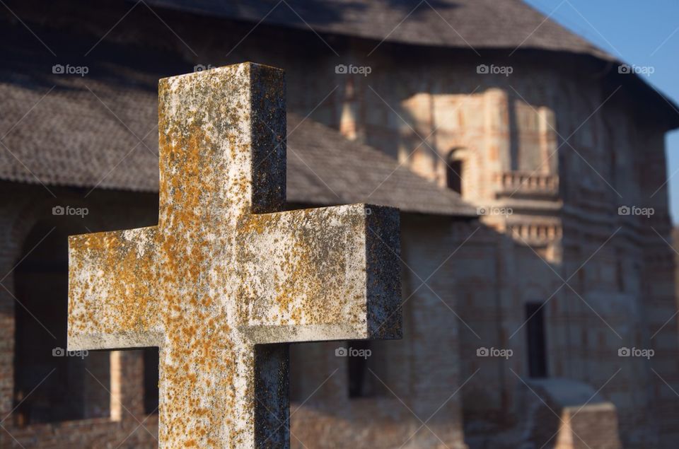 Close-up of cross