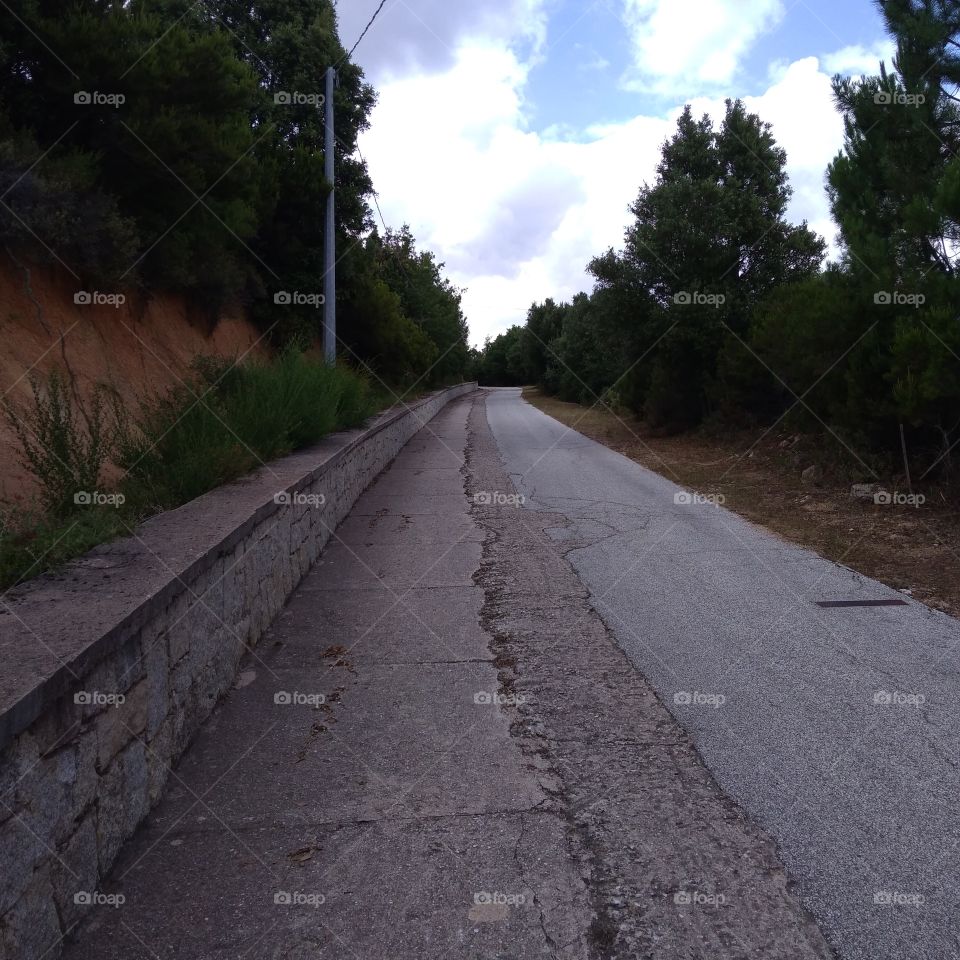 Going to San Basilio (Ollolai)