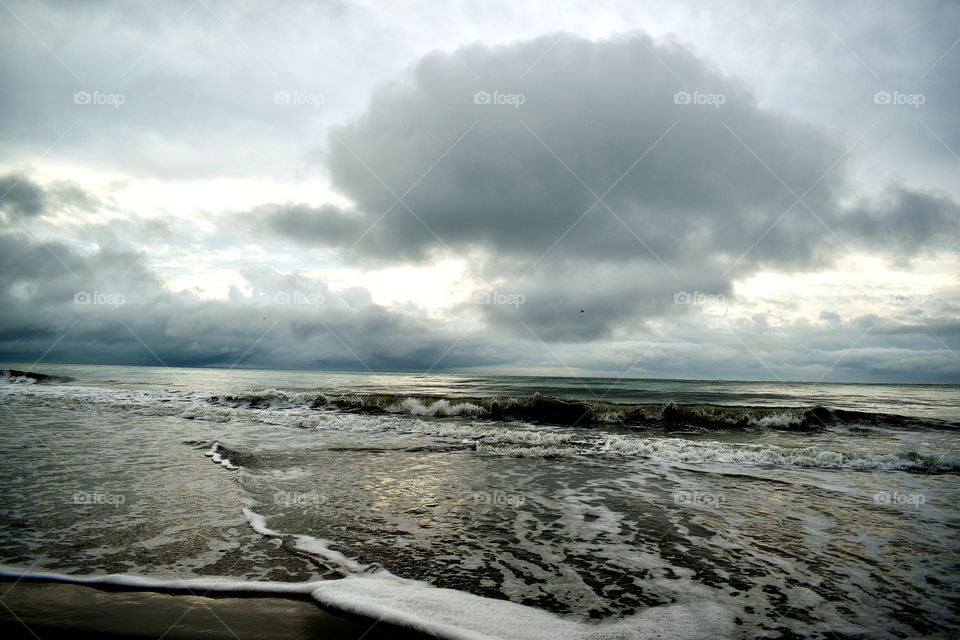 morning at the beach