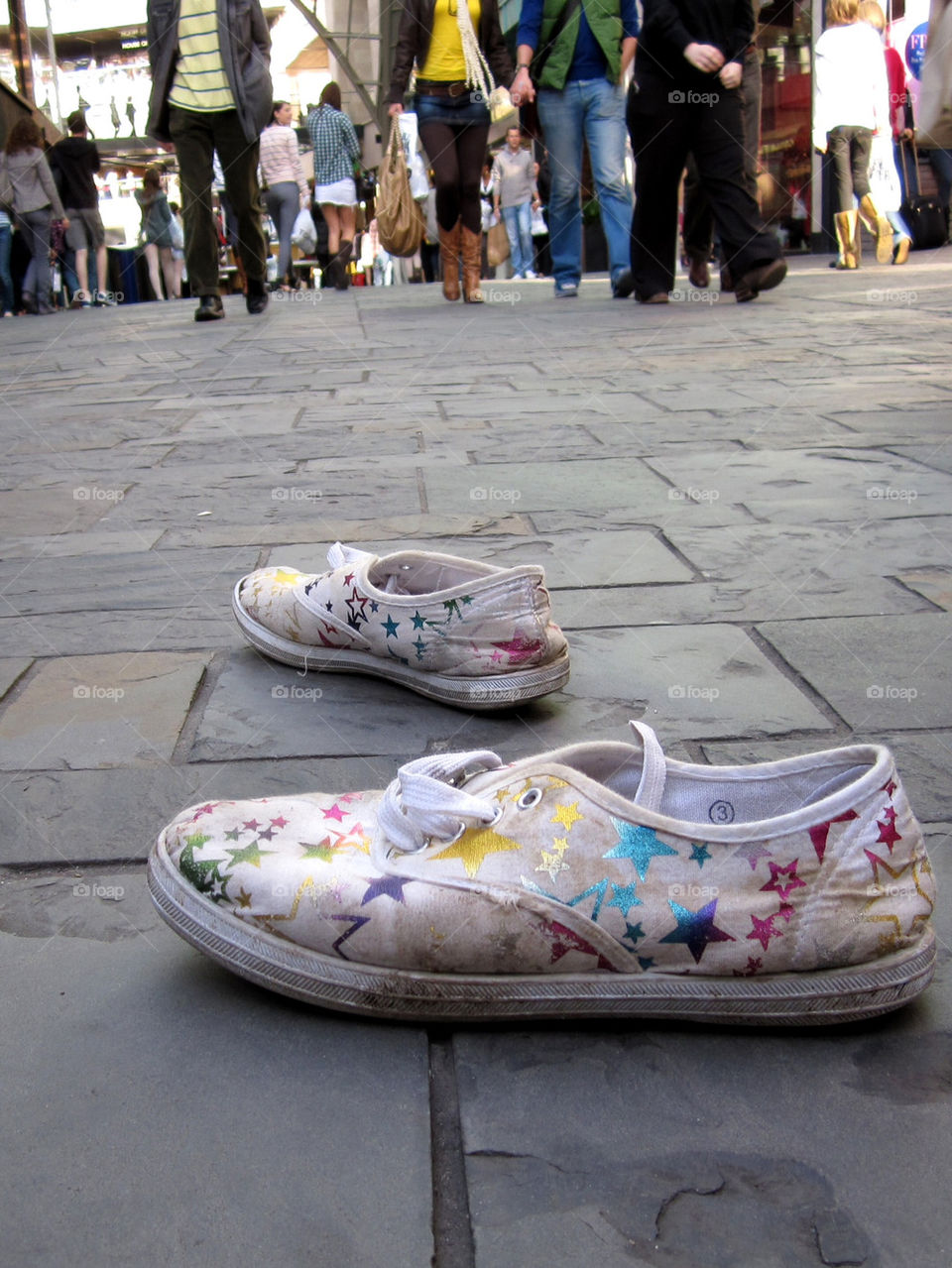 shoes colourful lost shopping by urbanart