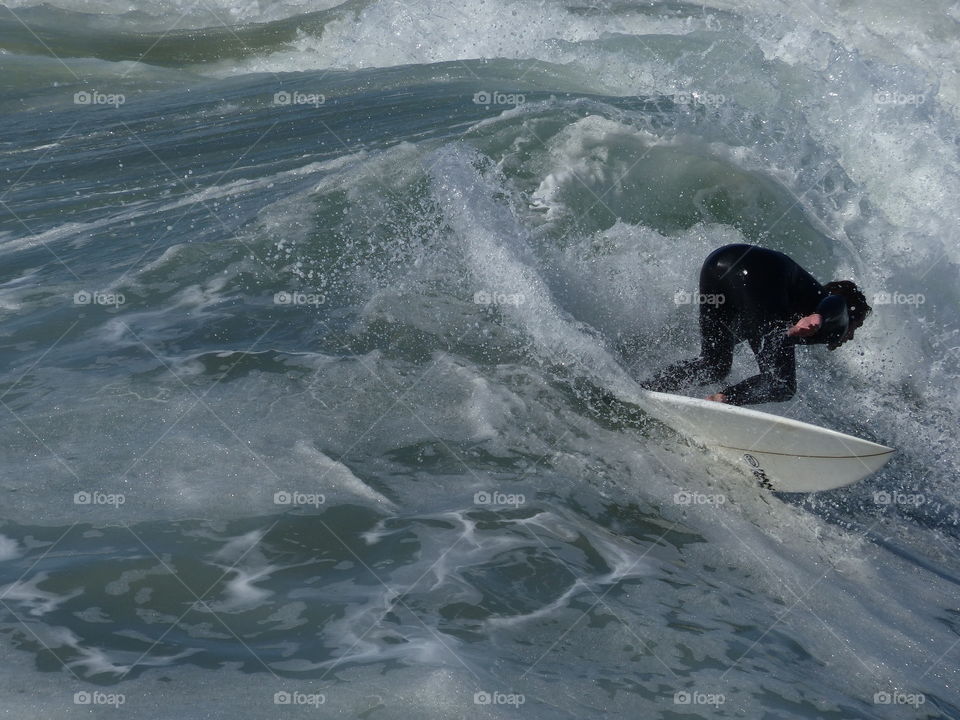 Surfer silhouette #6