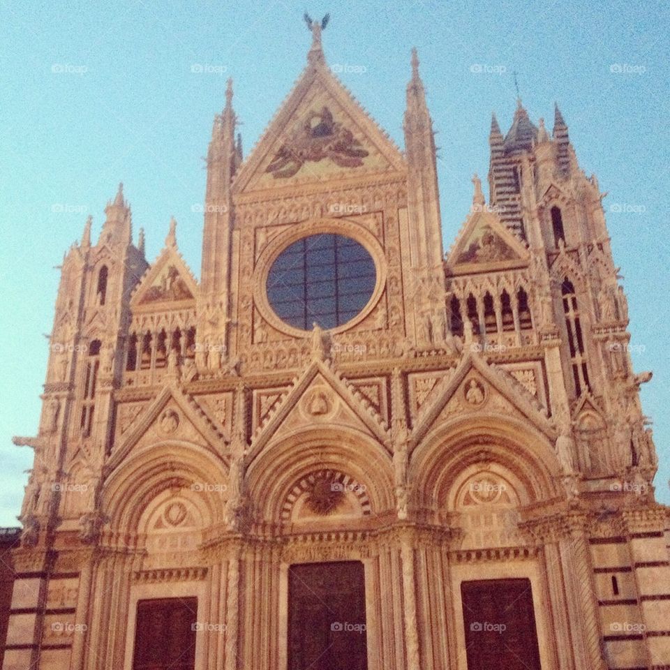 Beautiful chapel in Siena