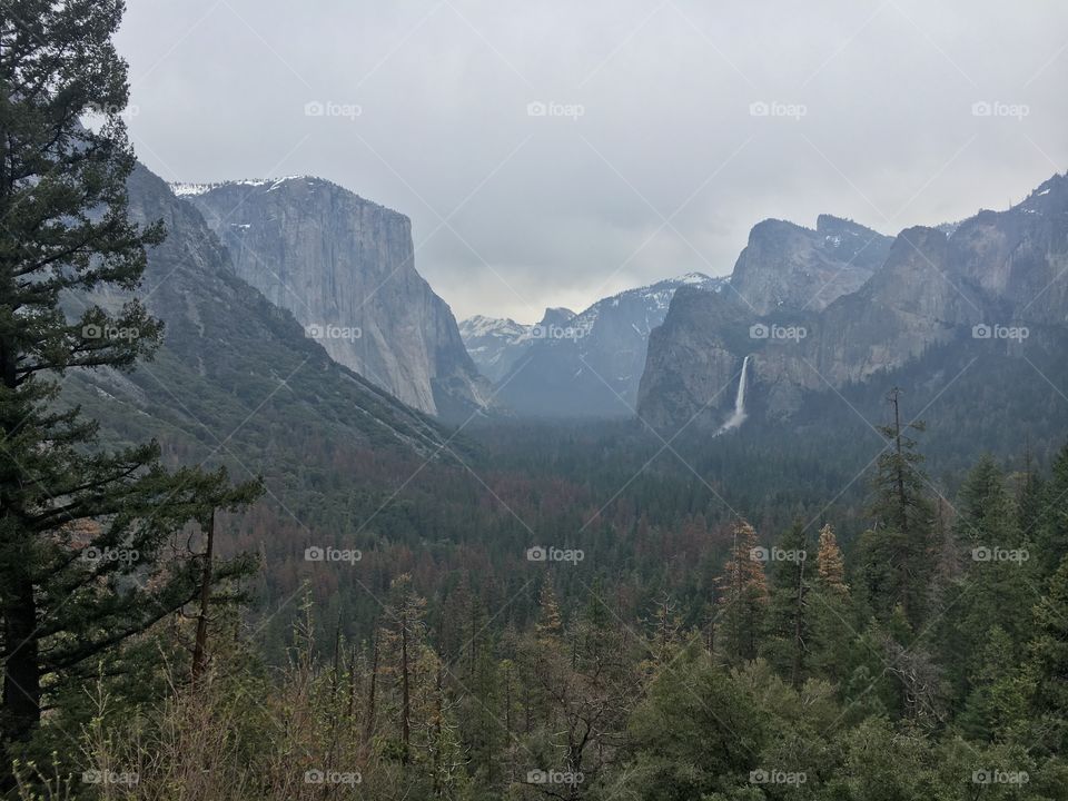 Tunnel view in Yosemite 
