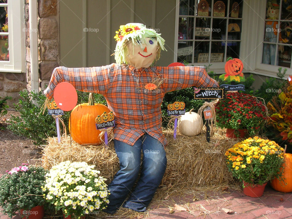 Annual Scarecrow Festival, Peddler's Village, Lahaska, PA