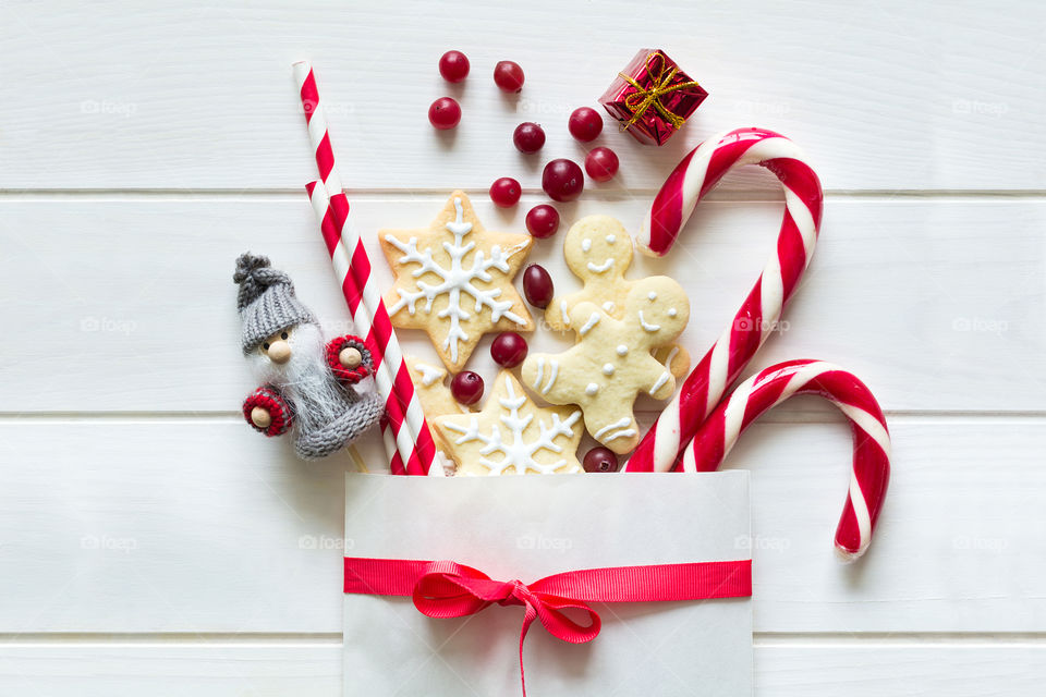 Christmas gingerbread cookies