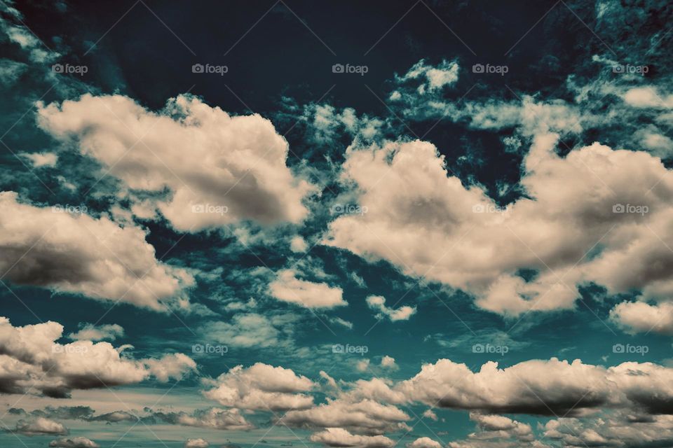 Cloud photography - Rainy season sky 