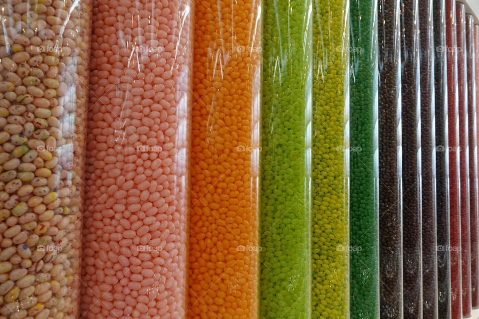 Colourful candy tubes 