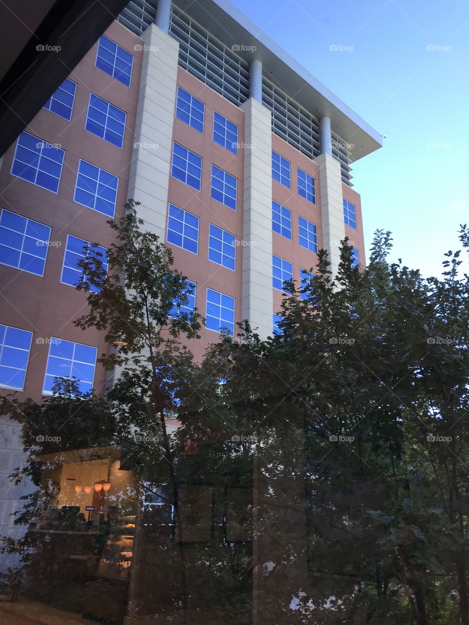 View From window at Baylor Hospital in Plano, Texas