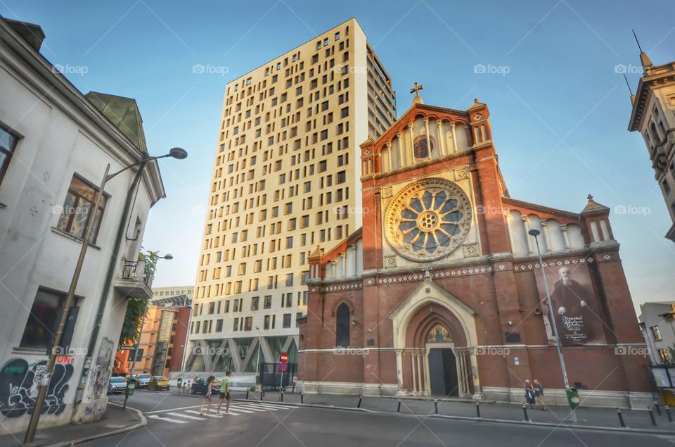 St. Joseph's Cathedral, Catedrala Sfântul Iosif, Bucharest, Romania