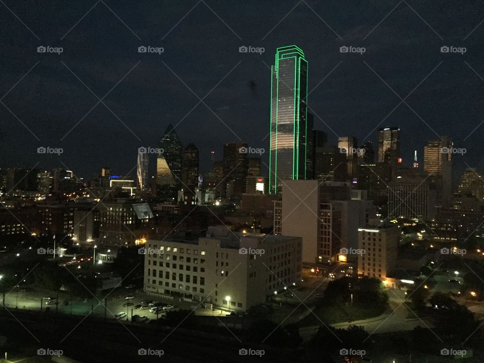 Dallas at night 