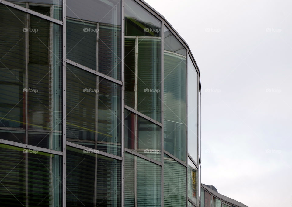 View of built structure against sky.