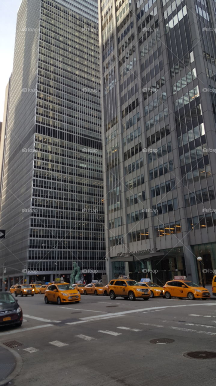 New York City - yellow cabs