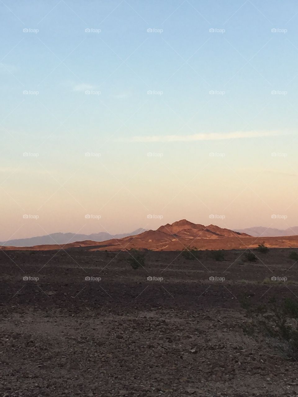 Desert sunrise 