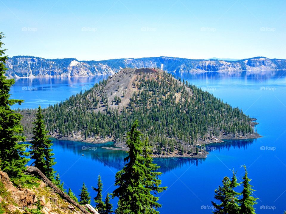 Stunning Blue Waters & Wizard Island "Blue Waters"