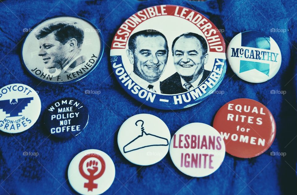 Political buttons