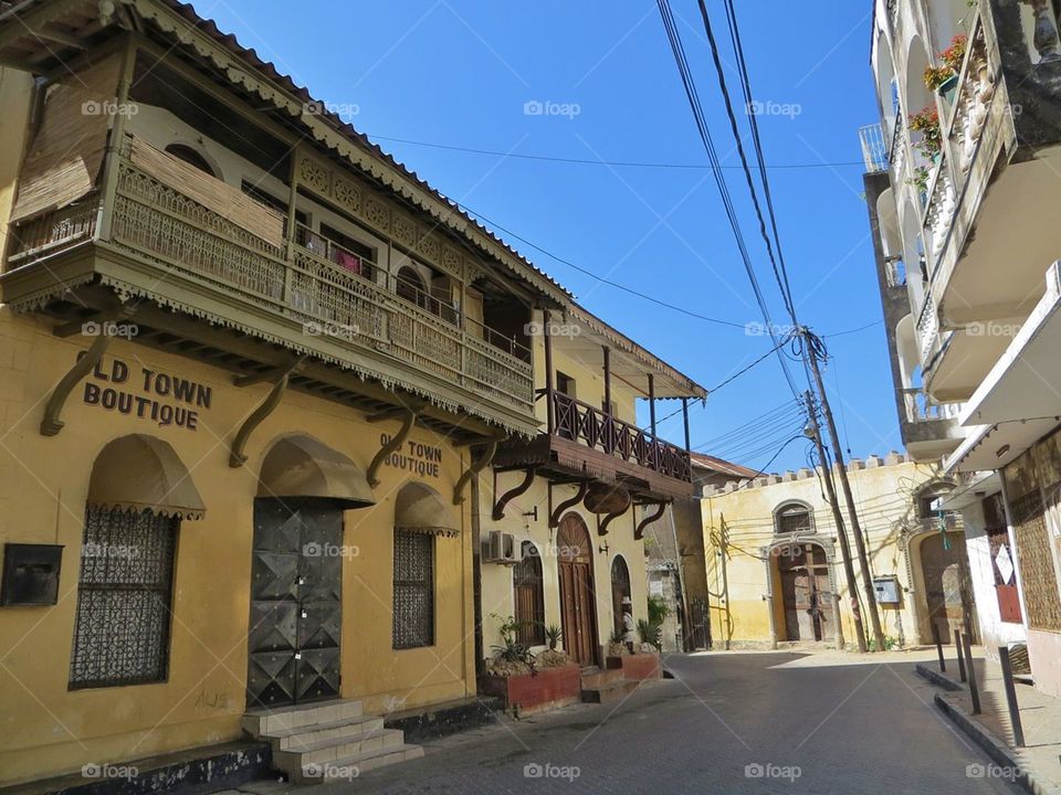 old town Mombasa, Kenya