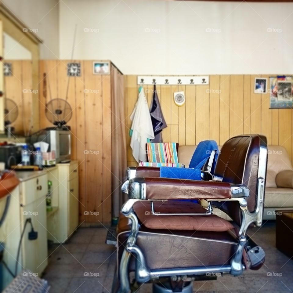 Old school barbershop