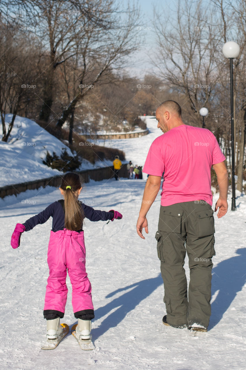 father and daughter