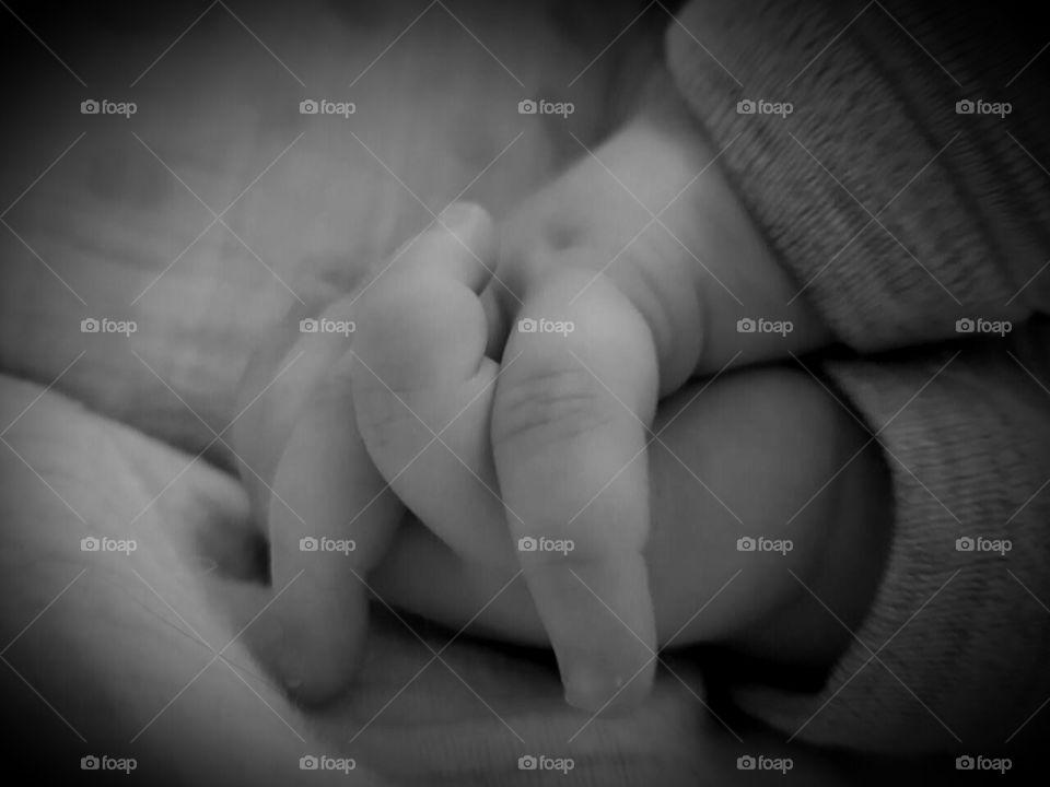 child's hands
