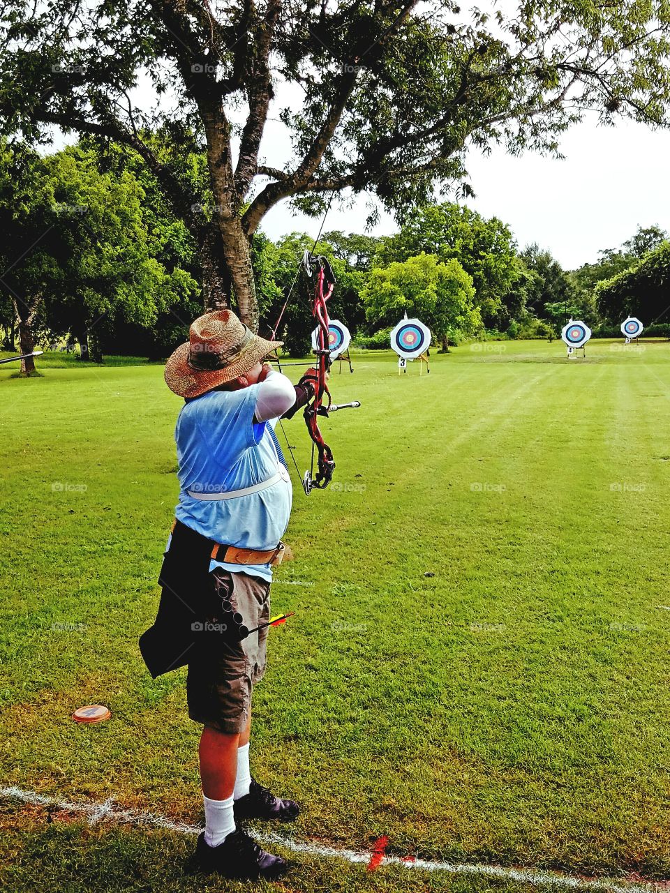 TOTS archery shoot