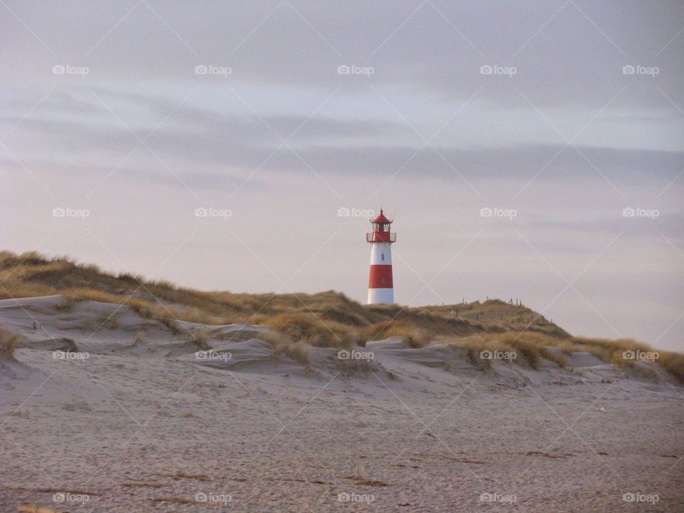 Lighthouse at sea