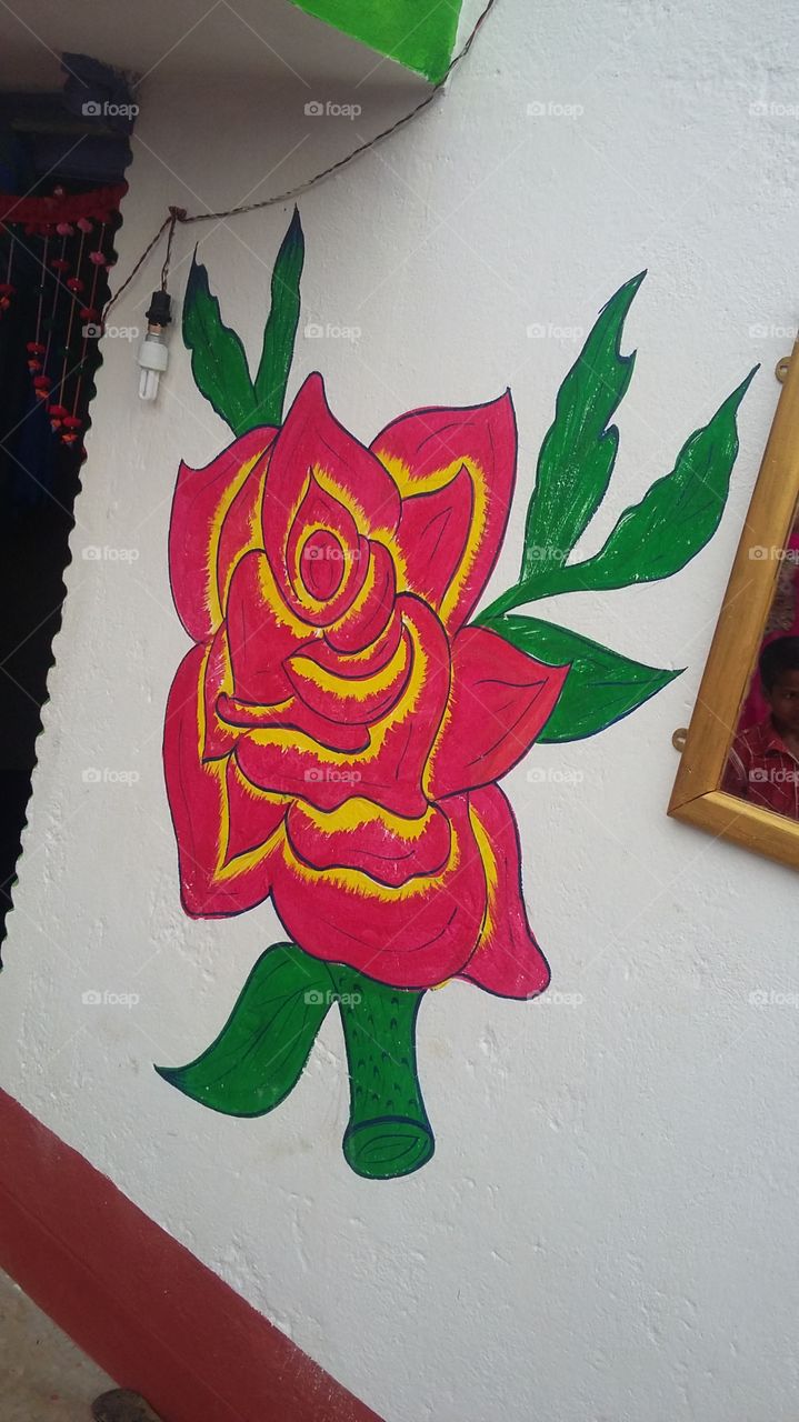 गुलाब (Rose) 
Nirmal Art Unta 
Cemaraman Mukesh kumar