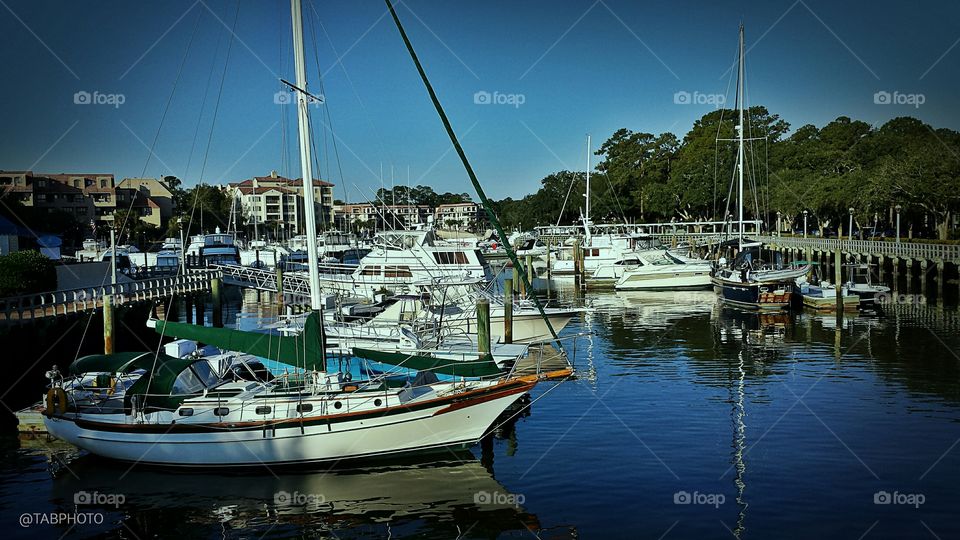 Harbor, Yacht, Water, Sea, Marina