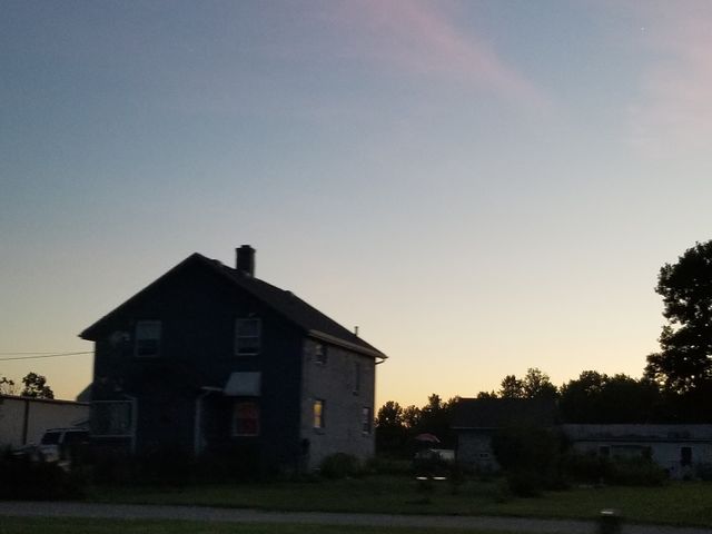 Barn and Sunset