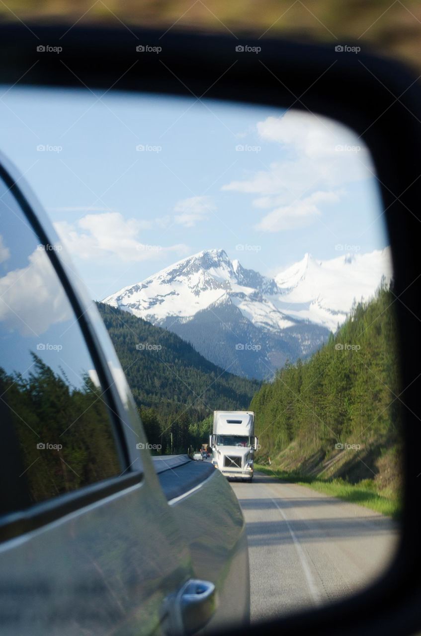 On the move through the mountains 