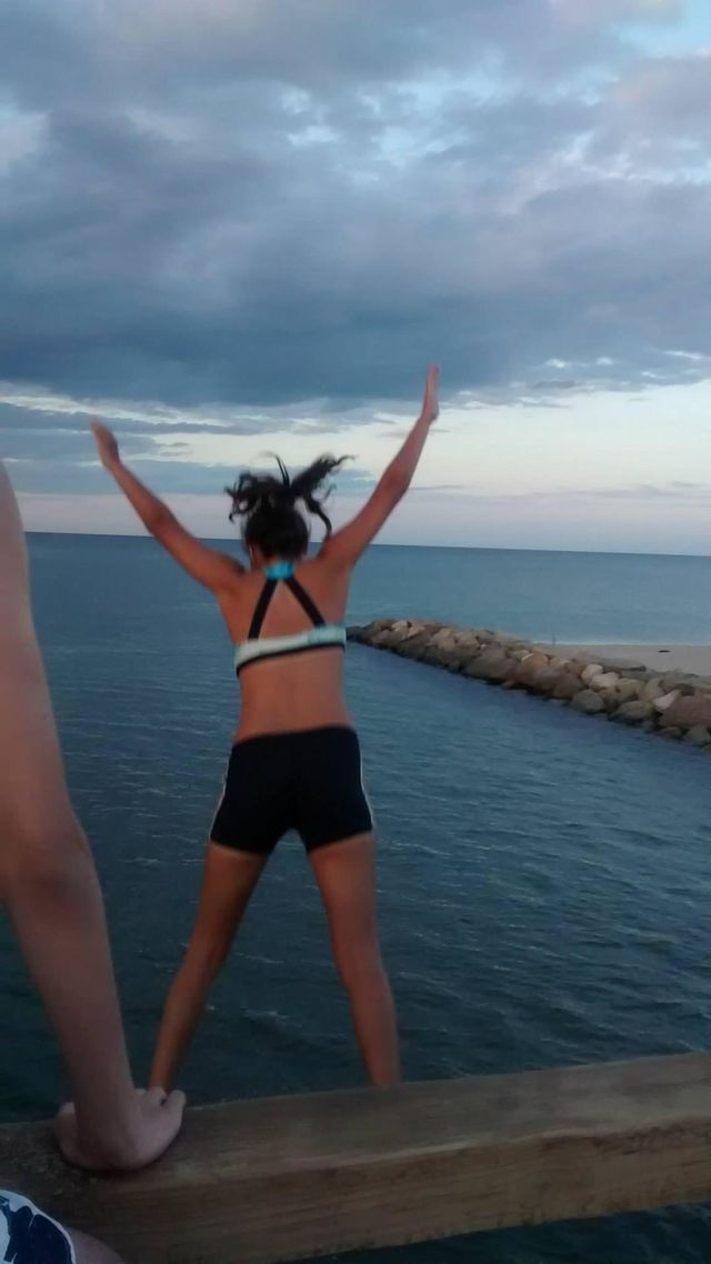 Watching my daughter make her first jump of the Bridge in Edgartown was breathtaking. She I was terrified; although one wouldn’t know that fact by looking. 