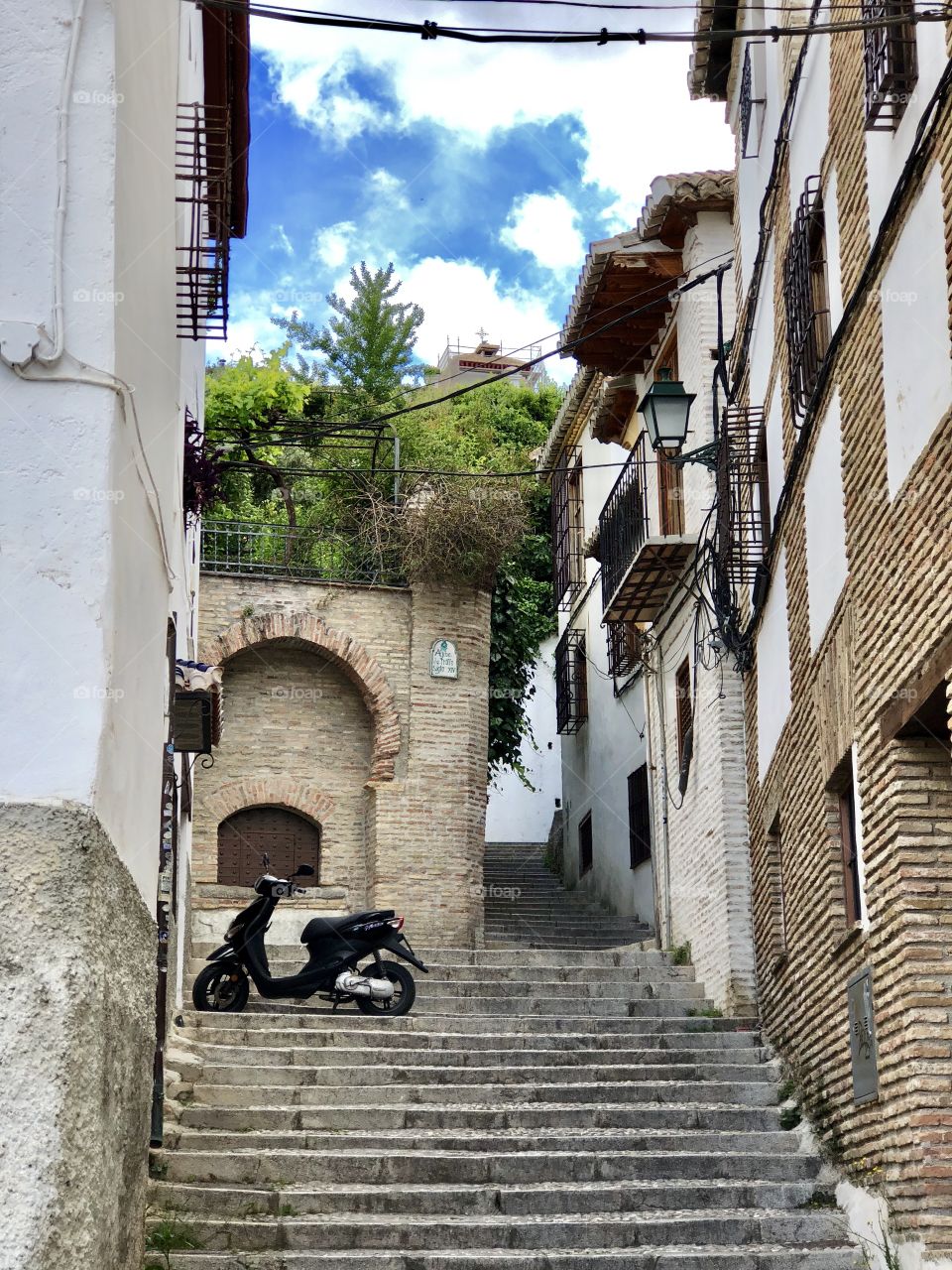 Streets of Granada Spain
