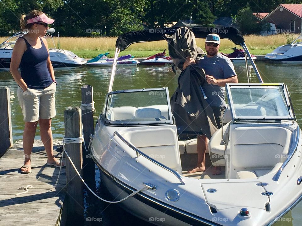 Uncovering the boat