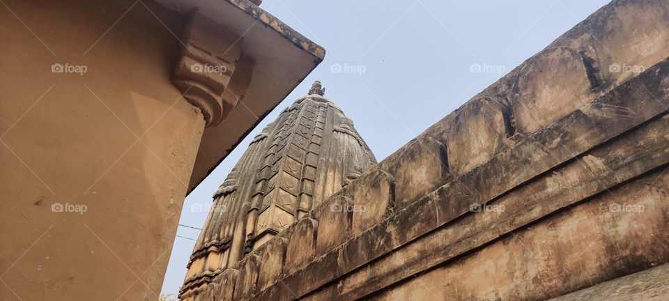 Famious shiva temple at Jaipur hertiage city in rajasthan. (india). Indian worship shiva on the day of maha shavratri
